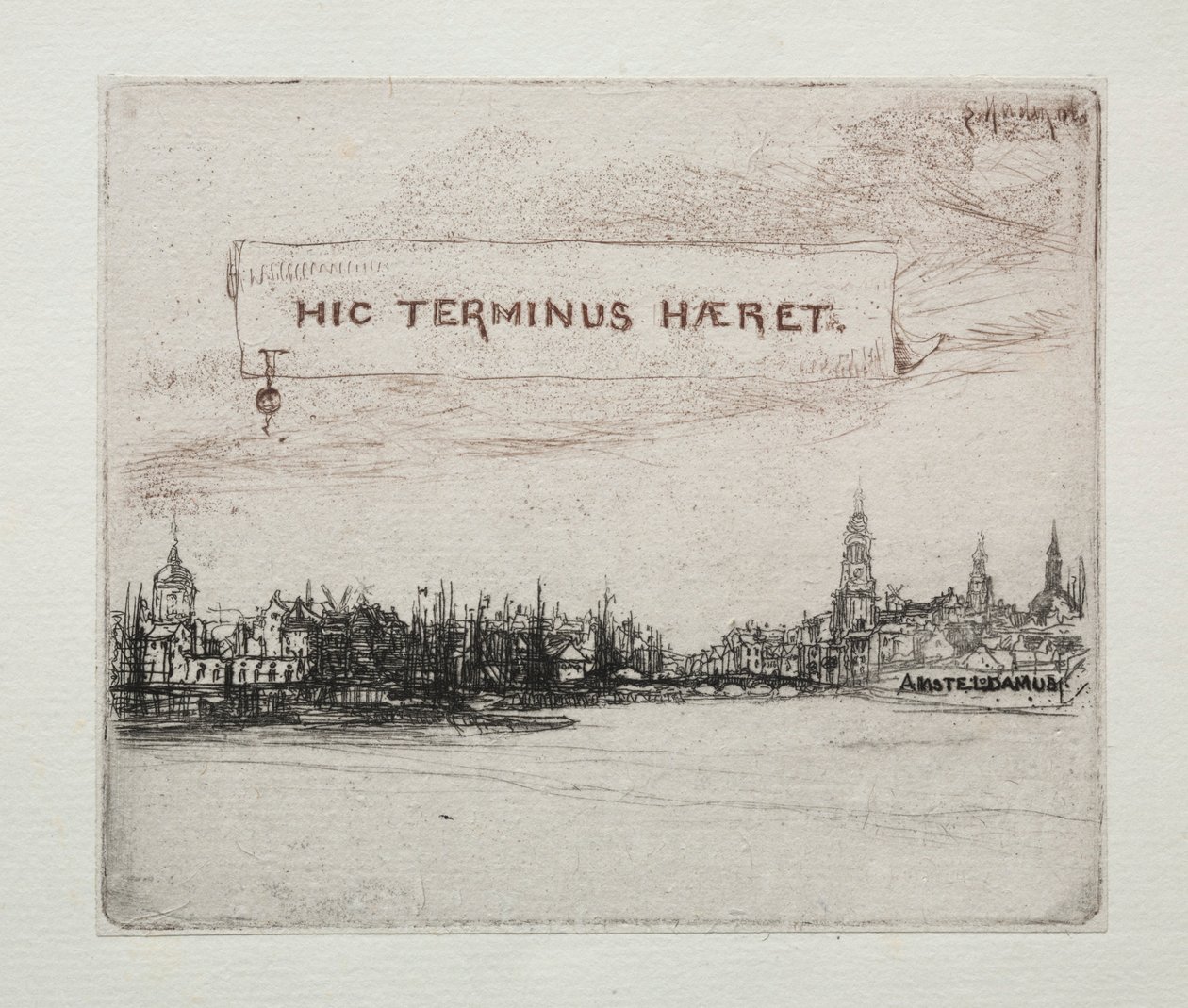 Amstelodamum, 1863. de Francis Seymour Haden
