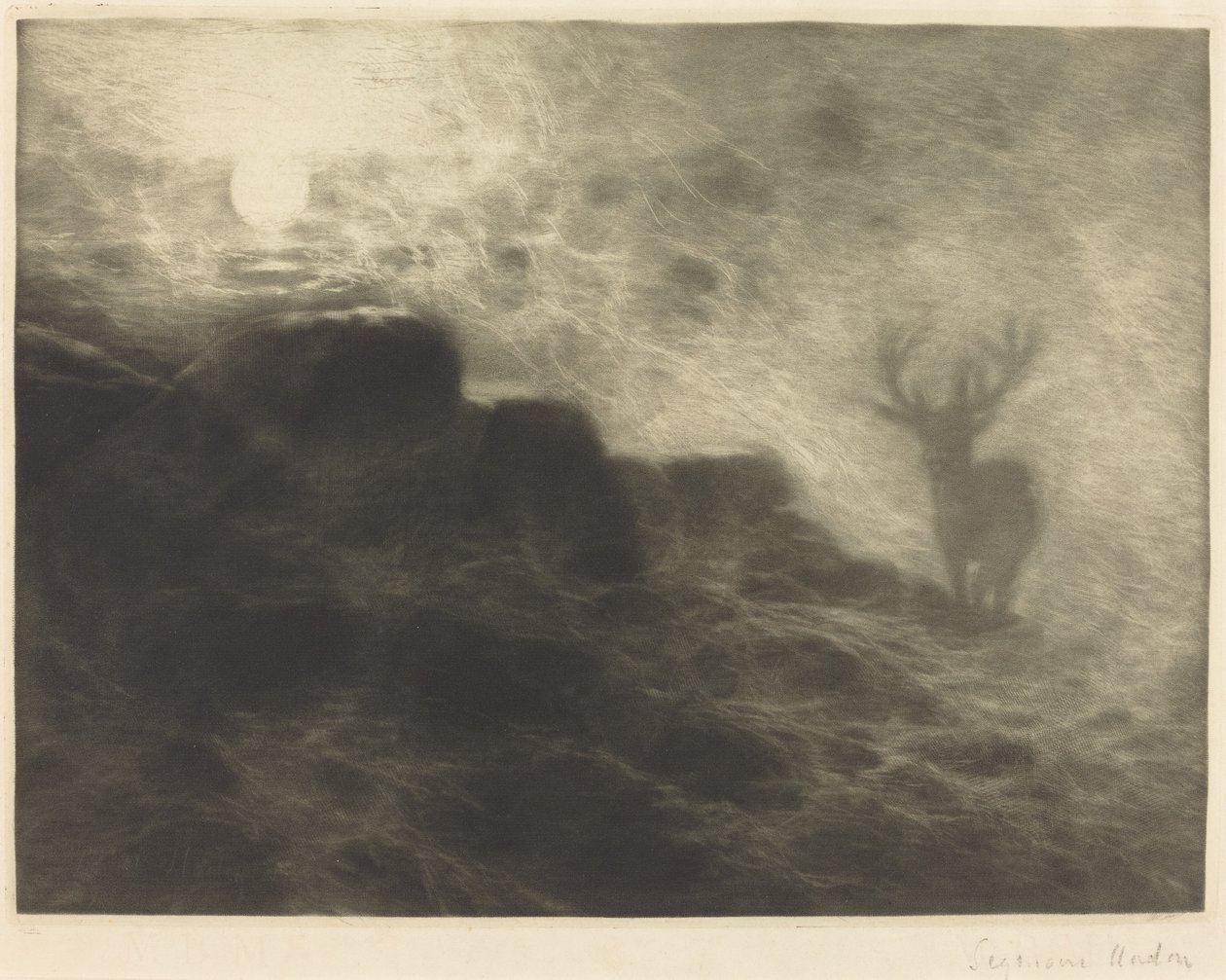 Um madrugador de Francis Seymour Haden