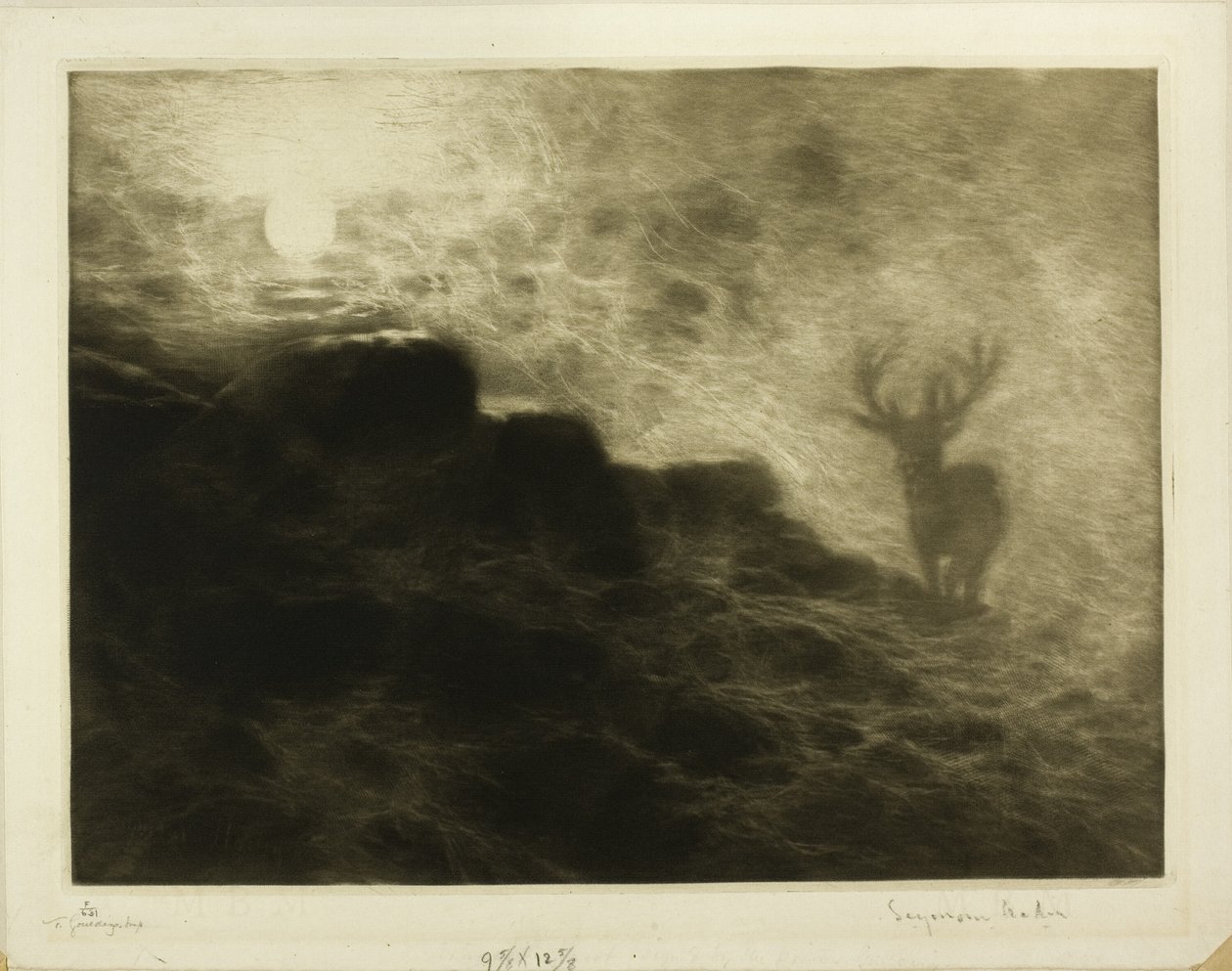 Um madrugador de Francis Seymour Haden