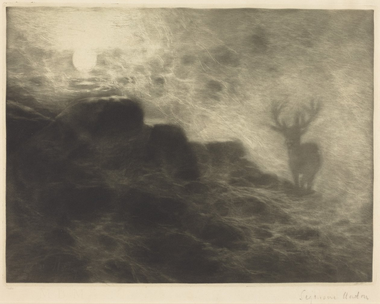 Um madrugador de Francis Seymour Haden