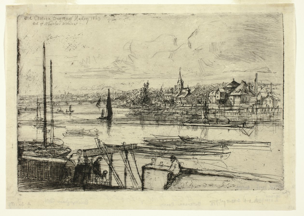 Alcance de Battersea de Francis Seymour Haden