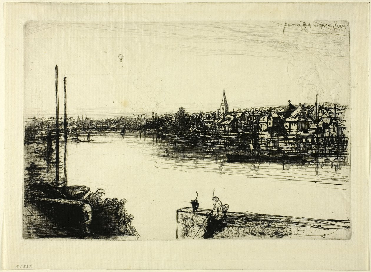 Alcance de Battersea de Francis Seymour Haden