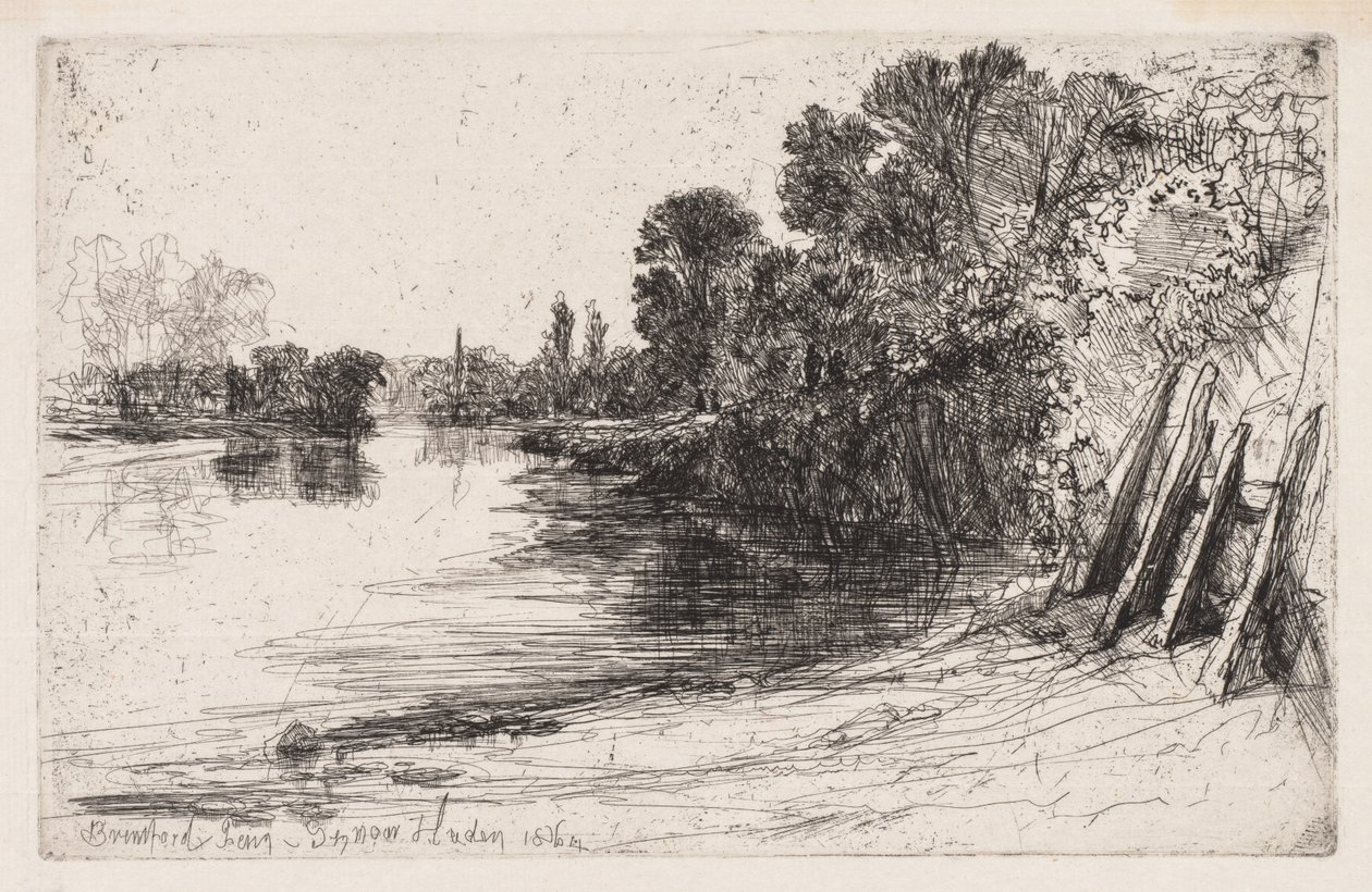 Balsa de Brentford de Francis Seymour Haden
