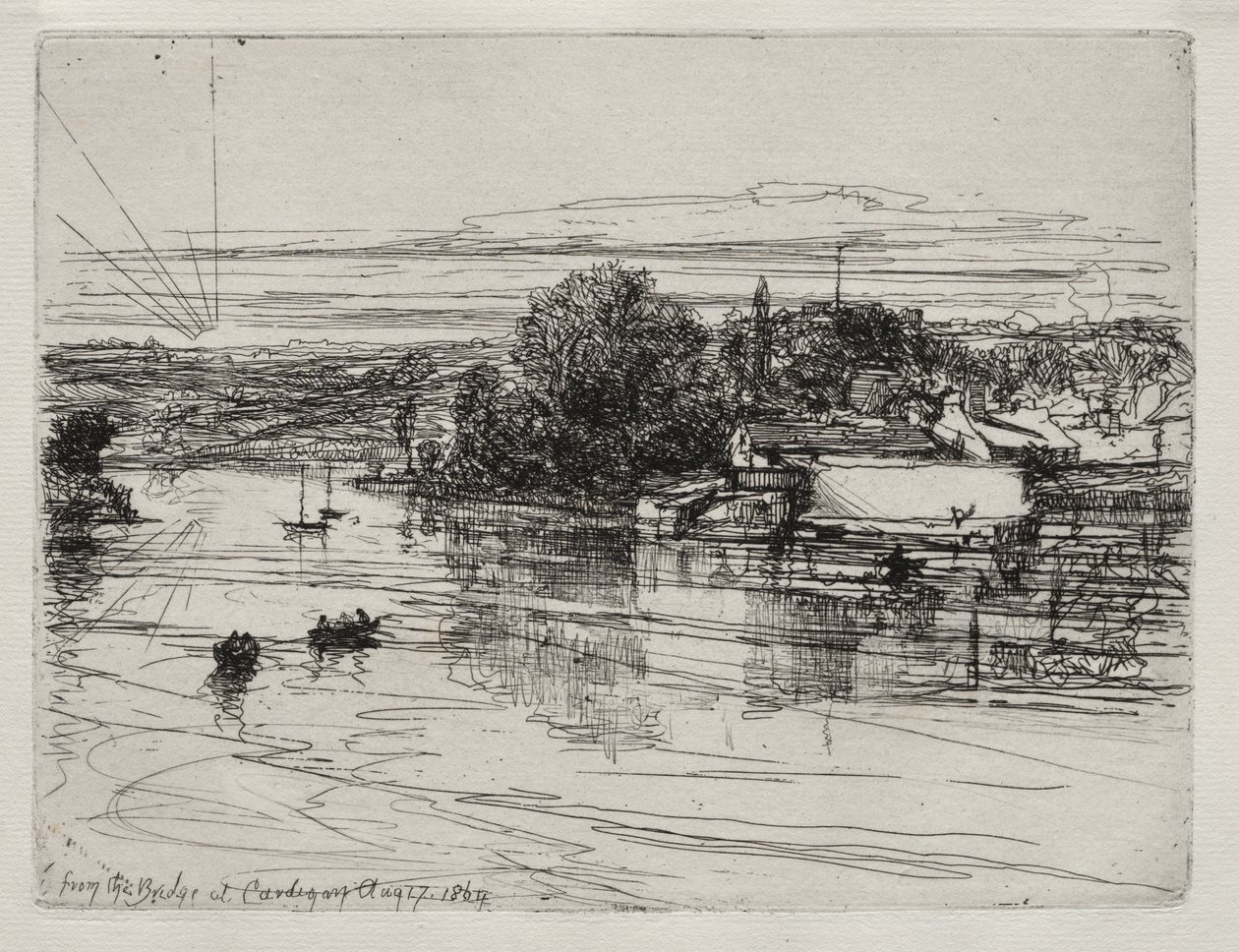 Ponte de Cardigan de Francis Seymour Haden