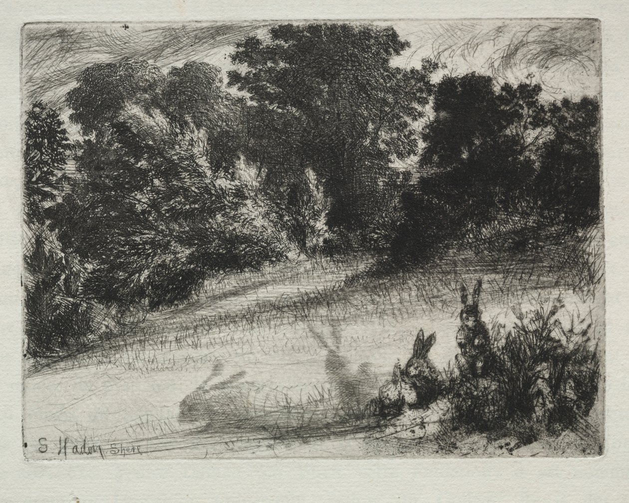 Pentear Inferior de Francis Seymour Haden