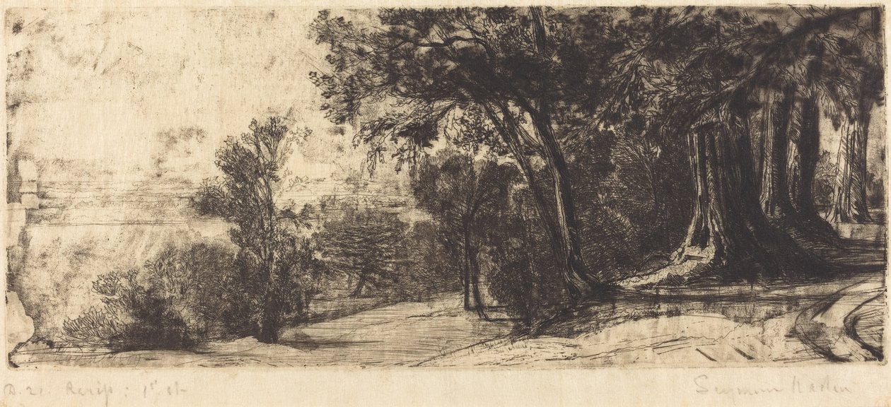 De manhã cedo - Richmond de Francis Seymour Haden