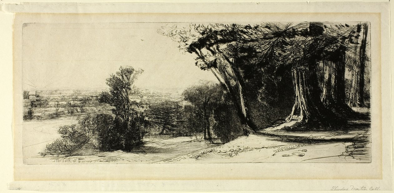 De manhã cedo, Parque Richmond de Francis Seymour Haden