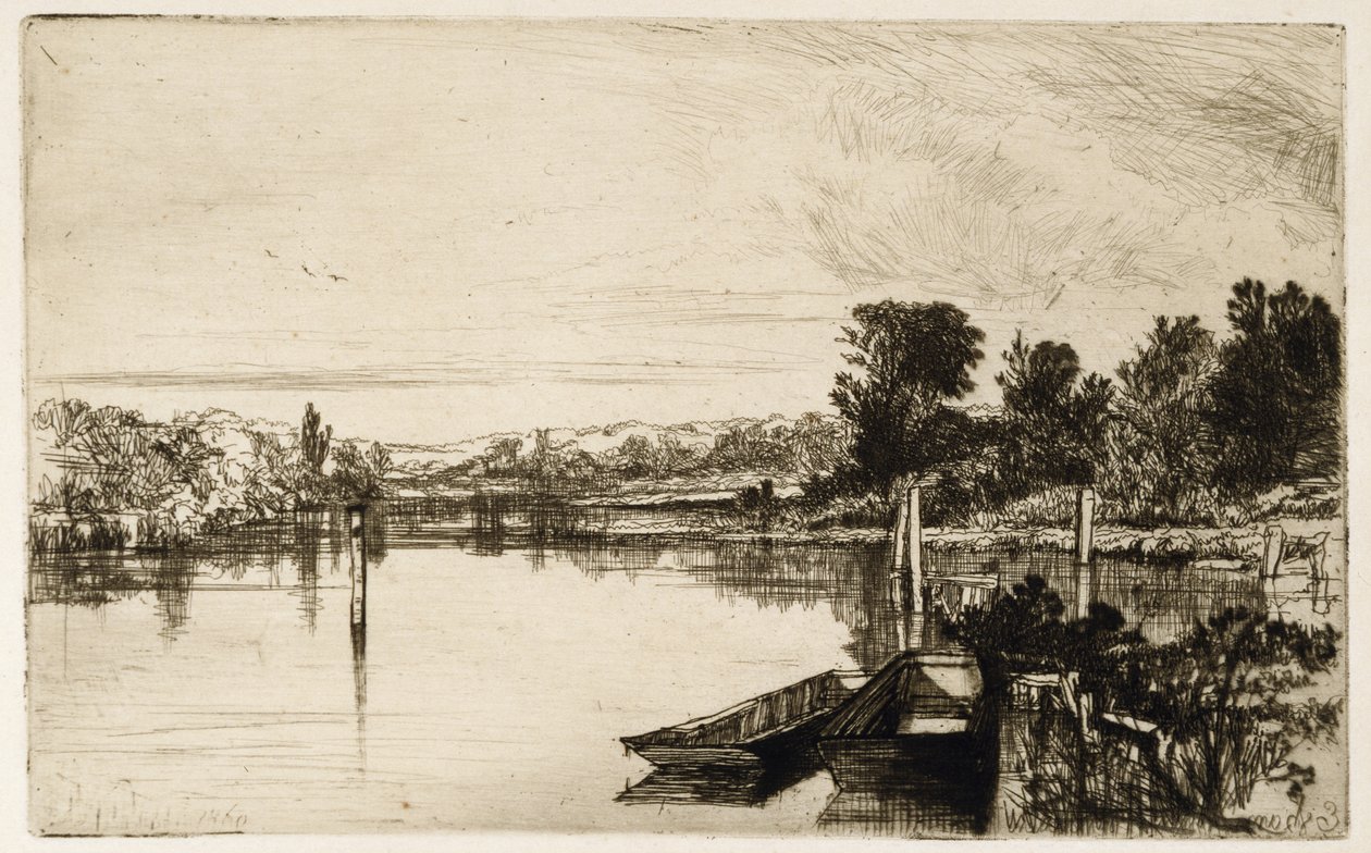 Egham de Francis Seymour Haden