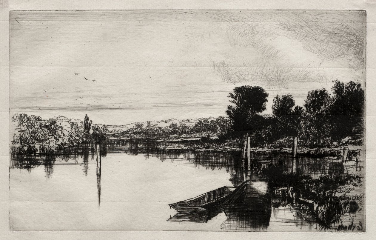 Egham, 1859. de Francis Seymour Haden