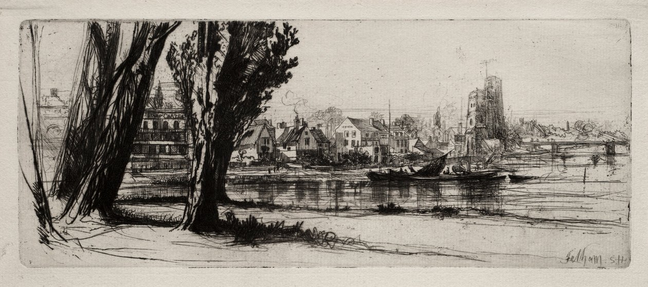 Fulham. de Francis Seymour Haden