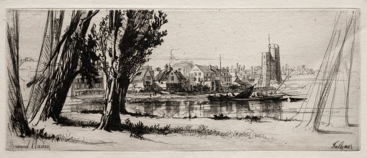 Fulham. de Francis Seymour Haden