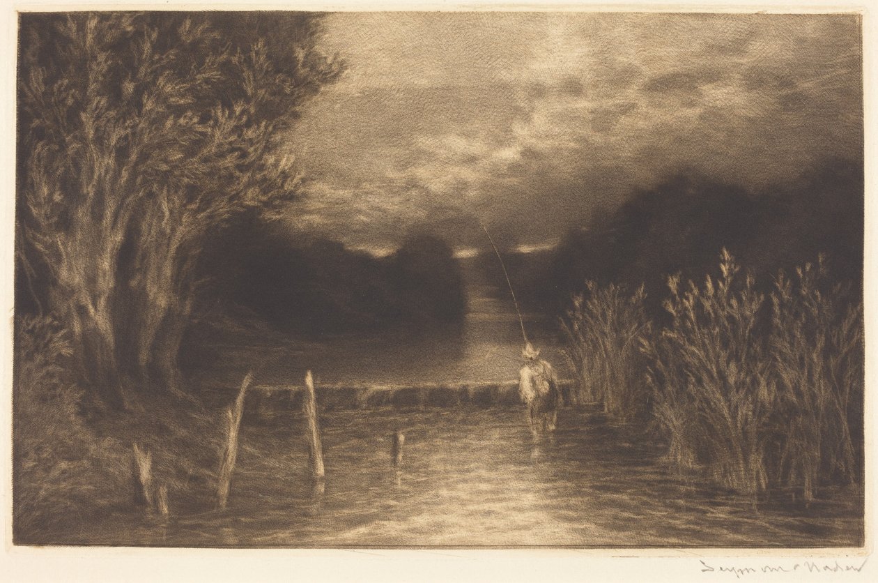 Pesca do tímalo de Francis Seymour Haden