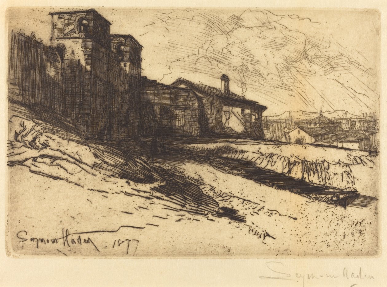 Espanha sombria de Francis Seymour Haden