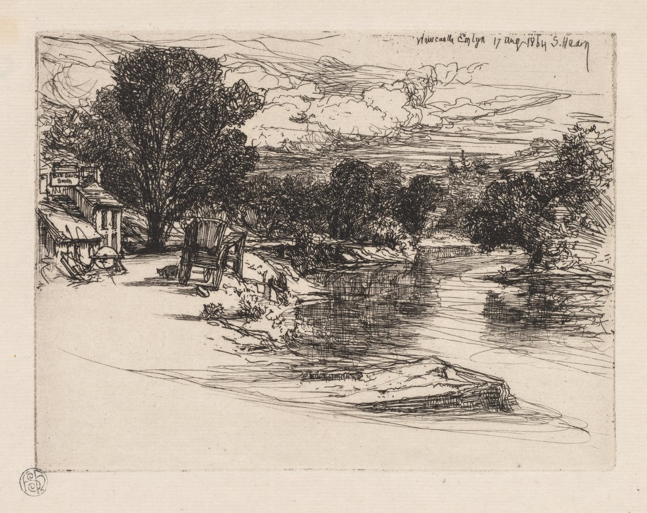 Casa do Smyth de Francis Seymour Haden