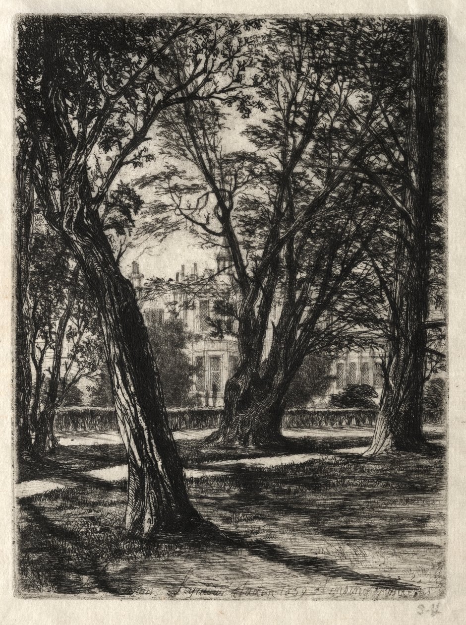 jardins Kensington de Francis Seymour Haden