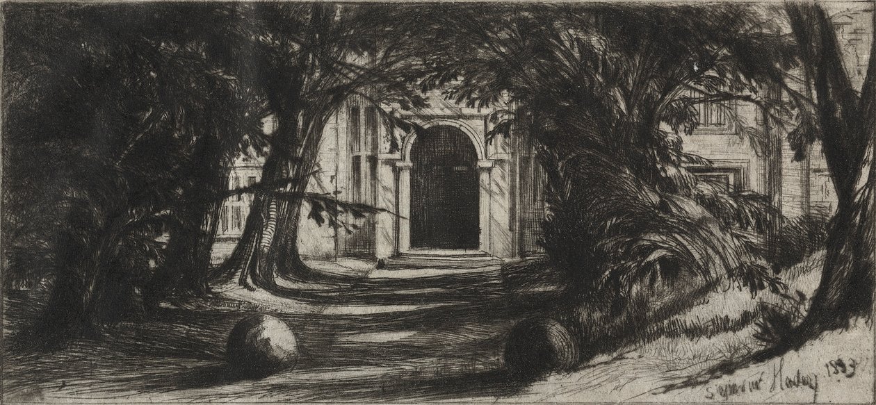 Mytton Hall de Francis Seymour Haden