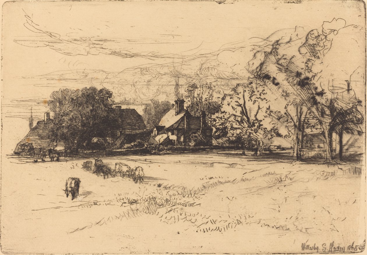 Antiga Casa Willesley de Francis Seymour Haden