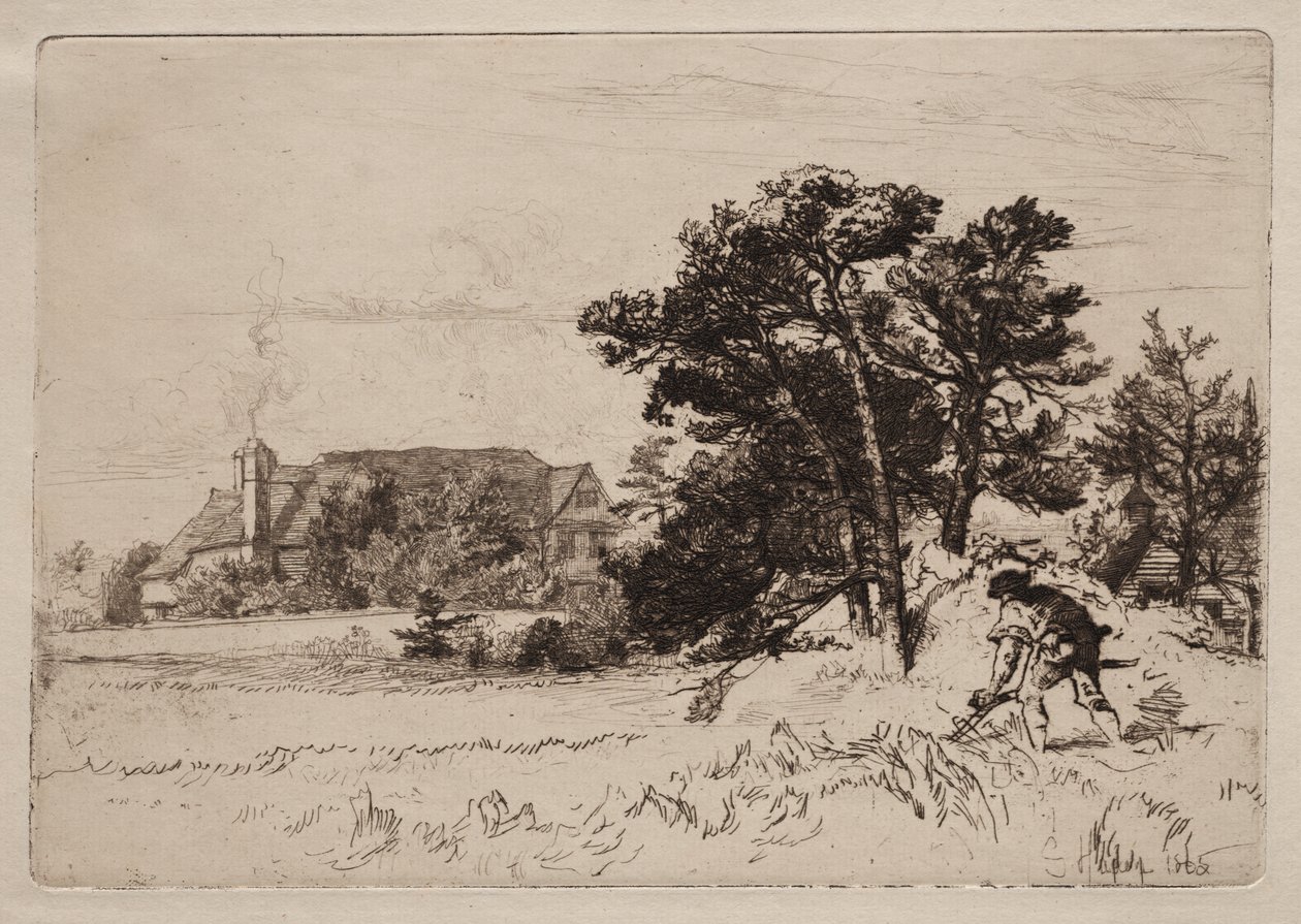 Antiga Casa Willesley de Francis Seymour Haden