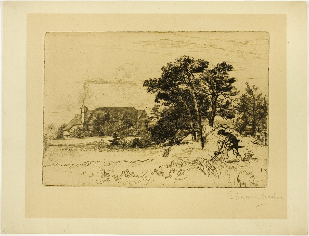 Antiga Casa Willesley de Francis Seymour Haden