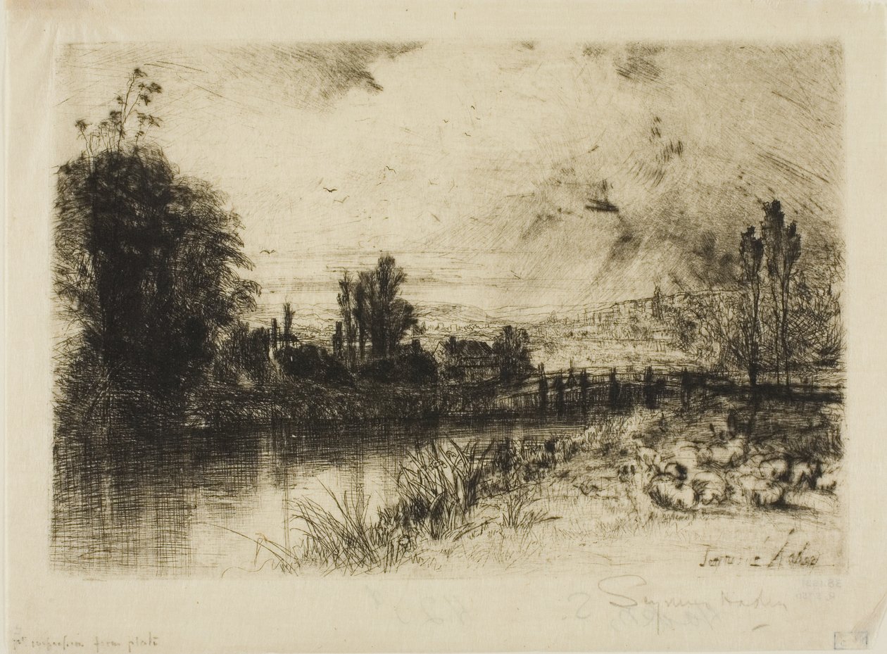No teste de Francis Seymour Haden