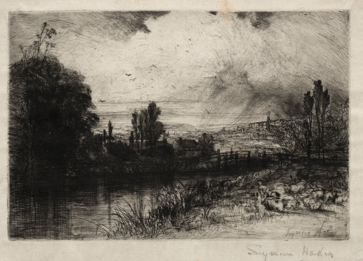 No teste, 1859. de Francis Seymour Haden