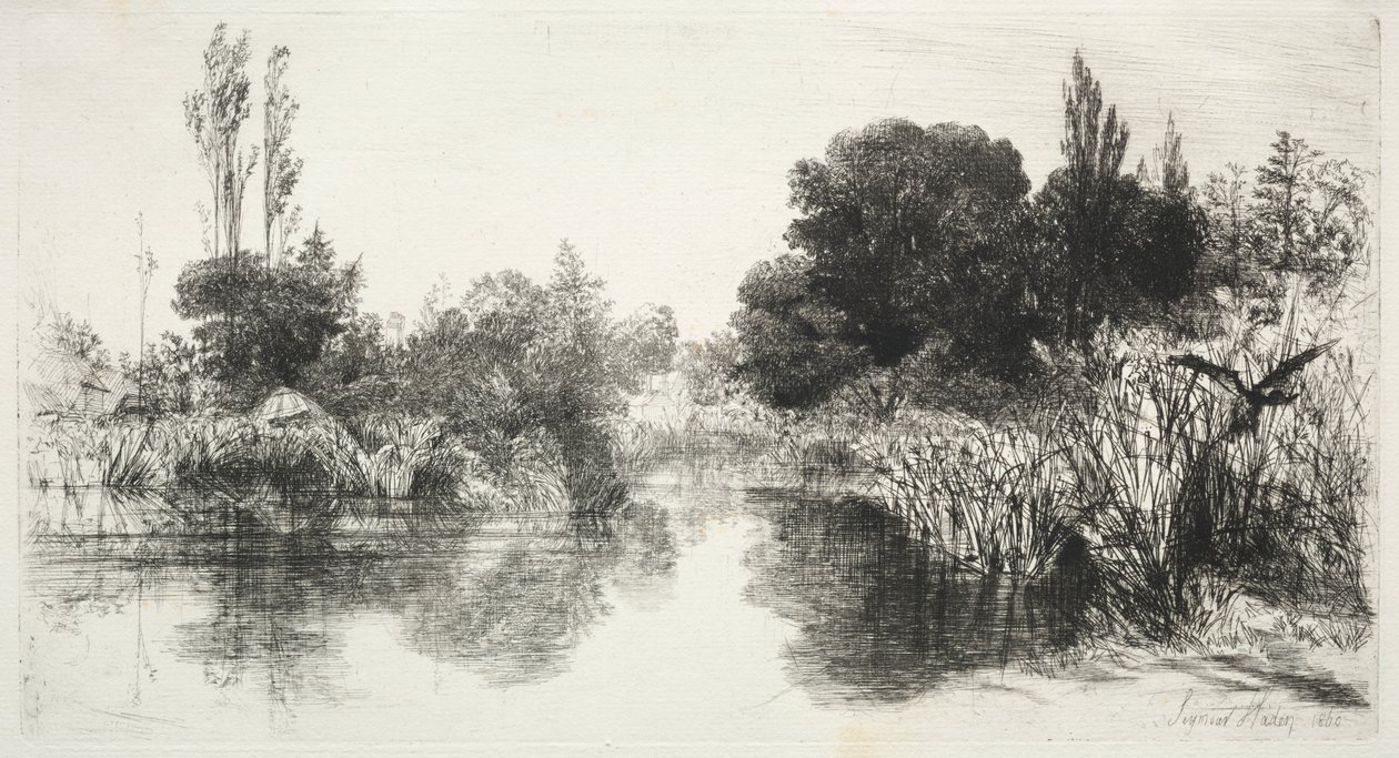 Partilhar Lagoa do Moinho de Francis Seymour Haden