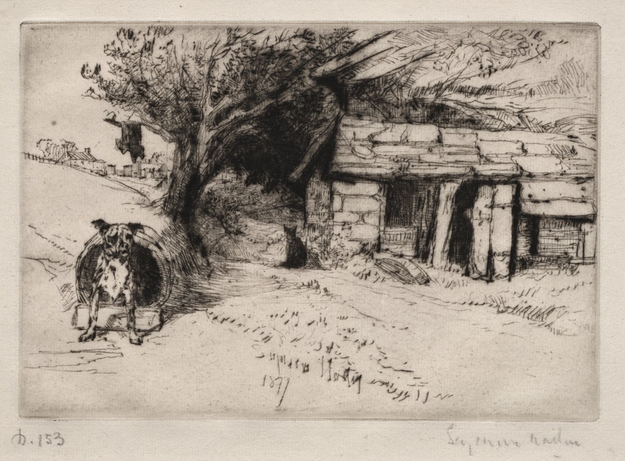 A cabine de Francis Seymour Haden