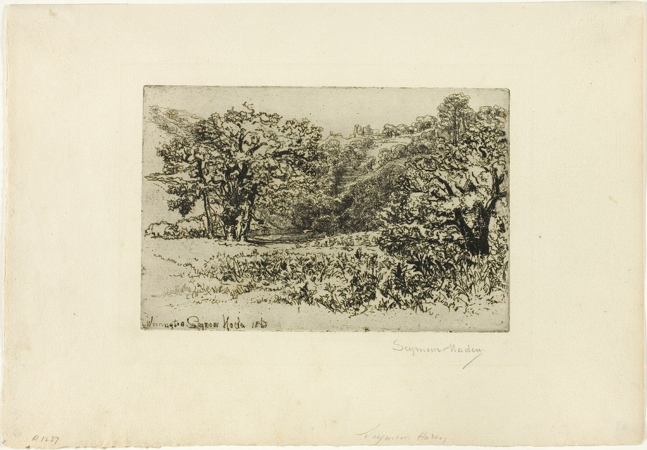 A manada de Francis Seymour Haden