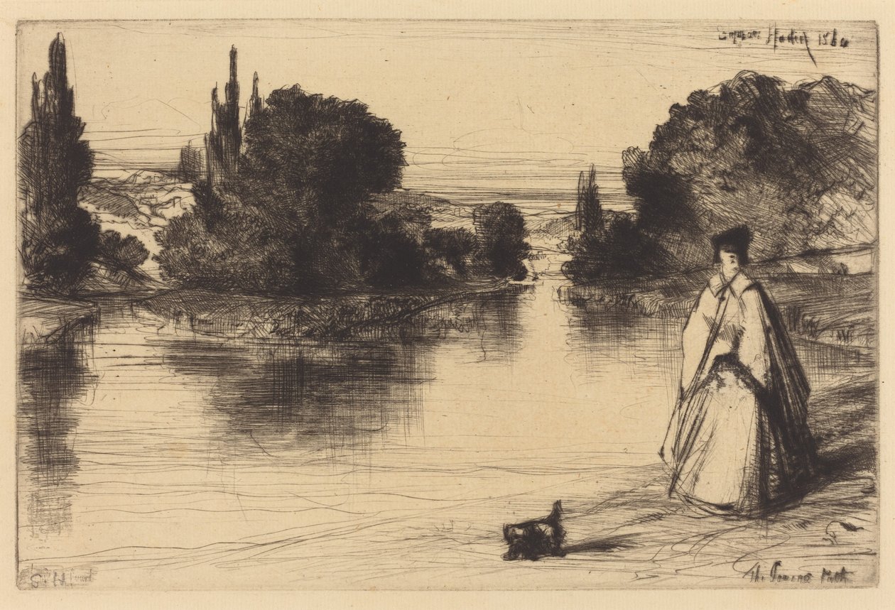 O Caminho de Reboque de Francis Seymour Haden