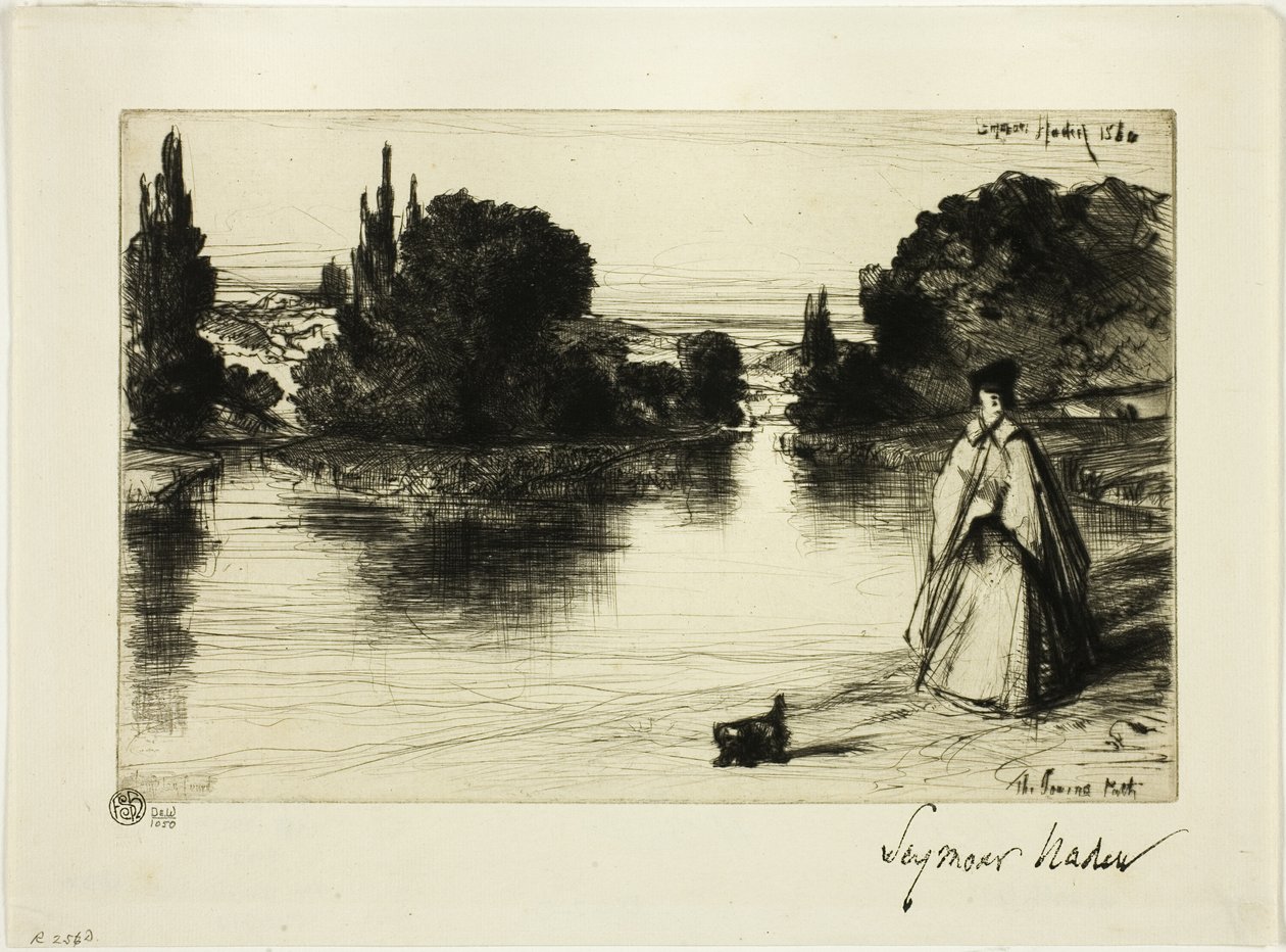 O Caminho de Reboque de Francis Seymour Haden