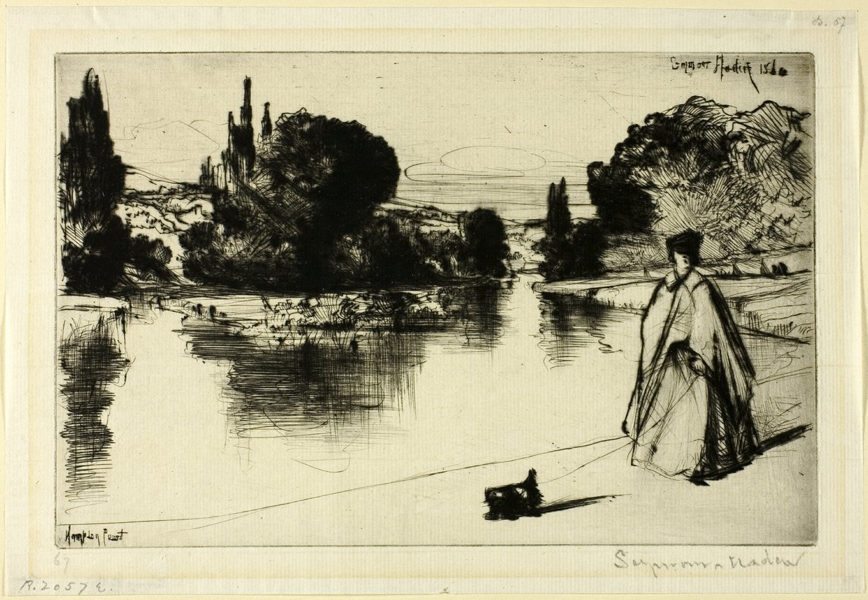 O Caminho de Reboque de Francis Seymour Haden