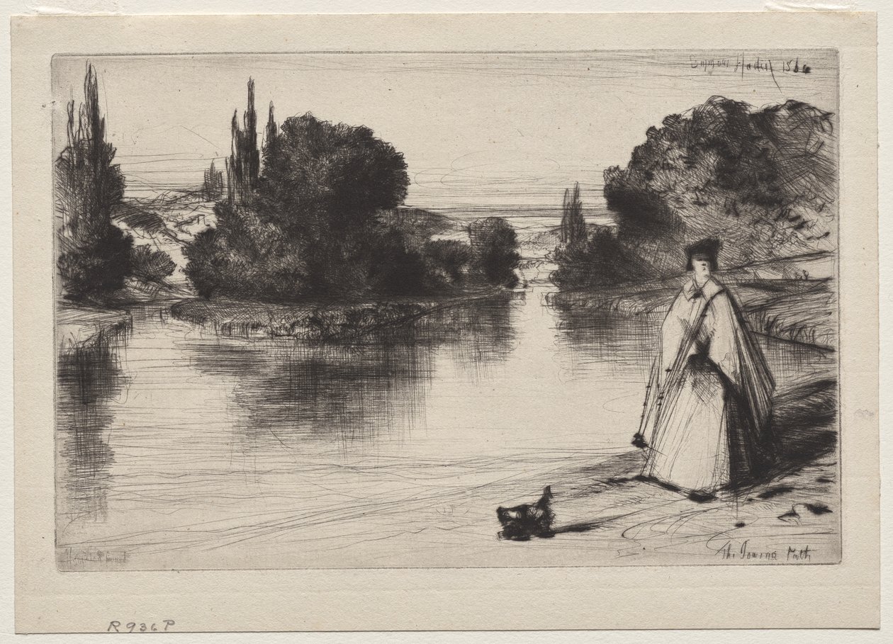 O Caminho de Reboque de Francis Seymour Haden