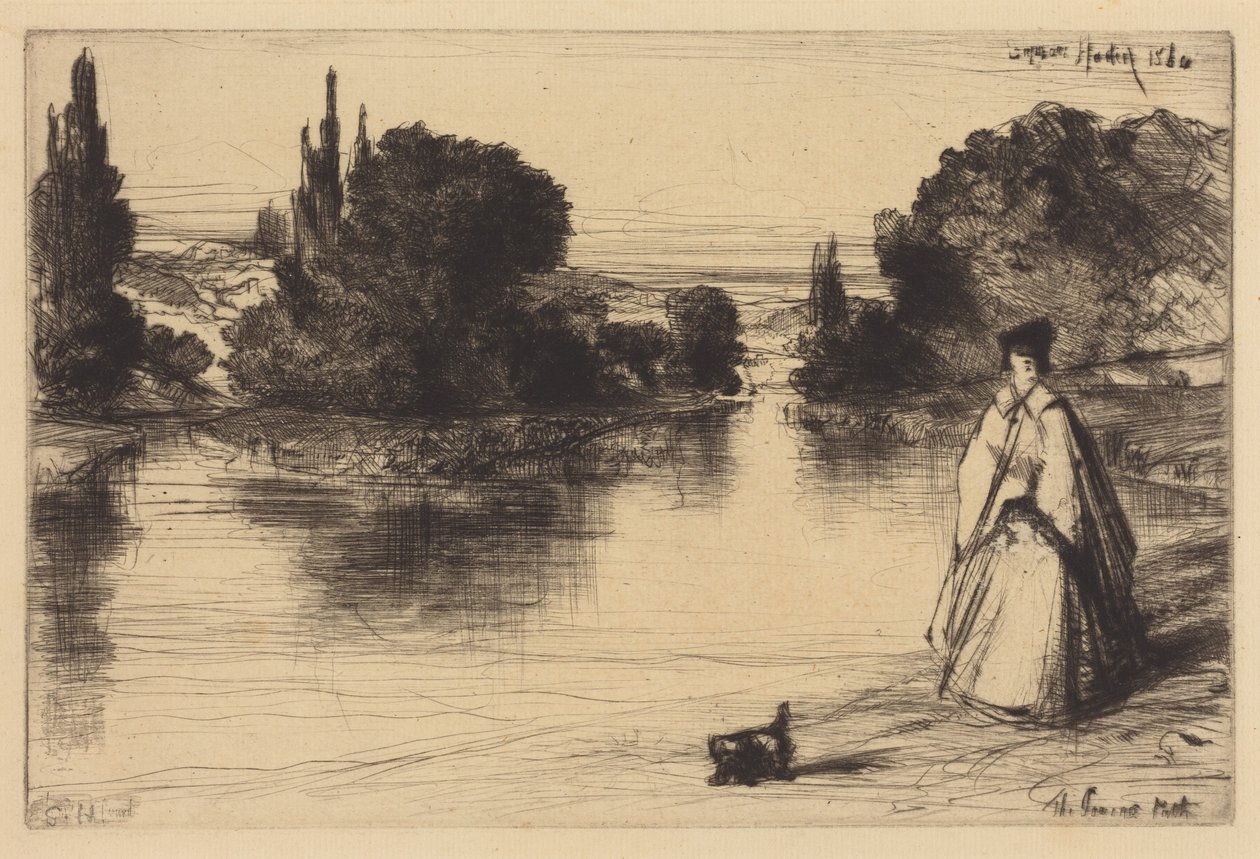 O caminho de sirga de Francis Seymour Haden