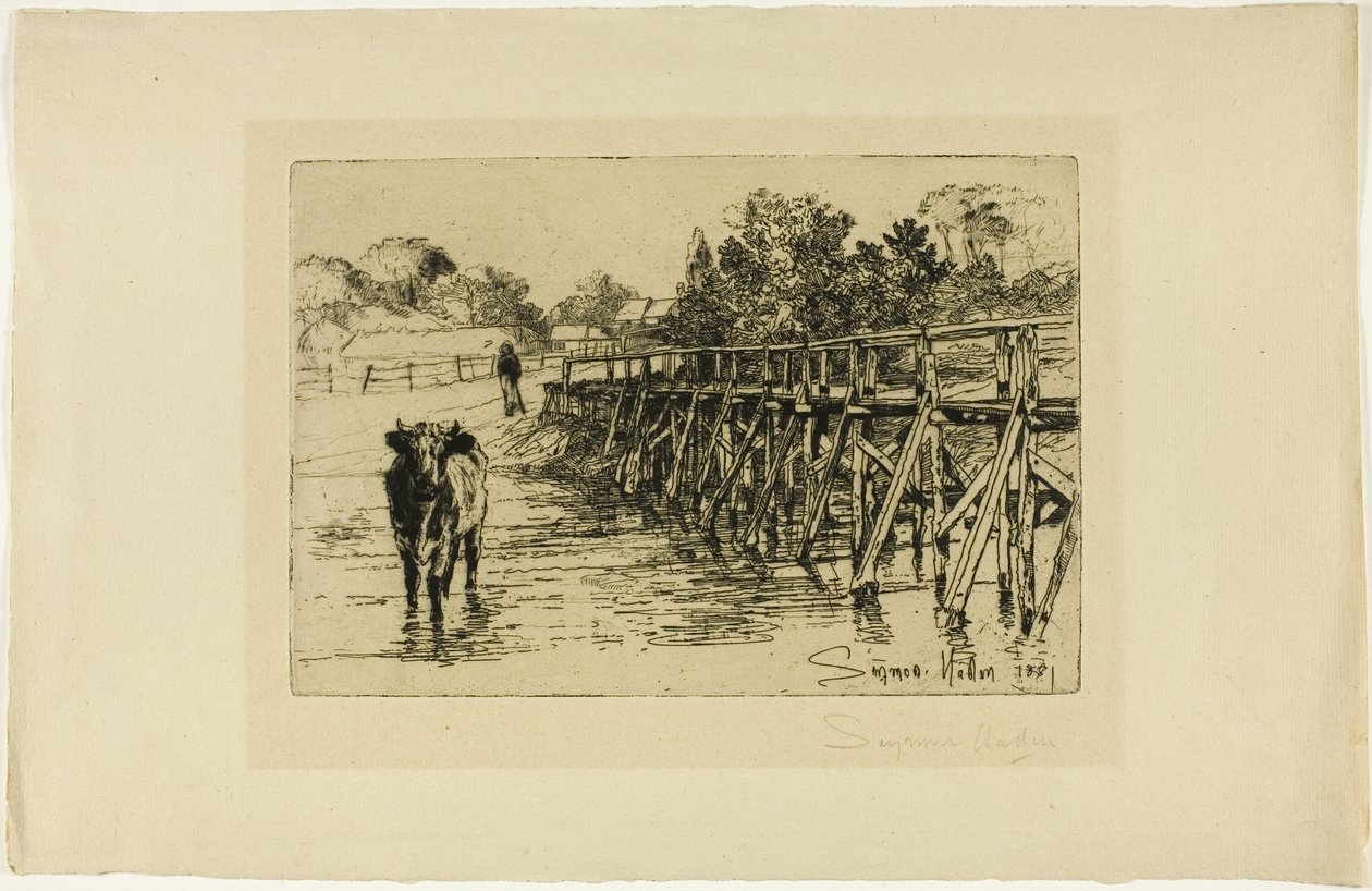 O Vau da Vila de Francis Seymour Haden