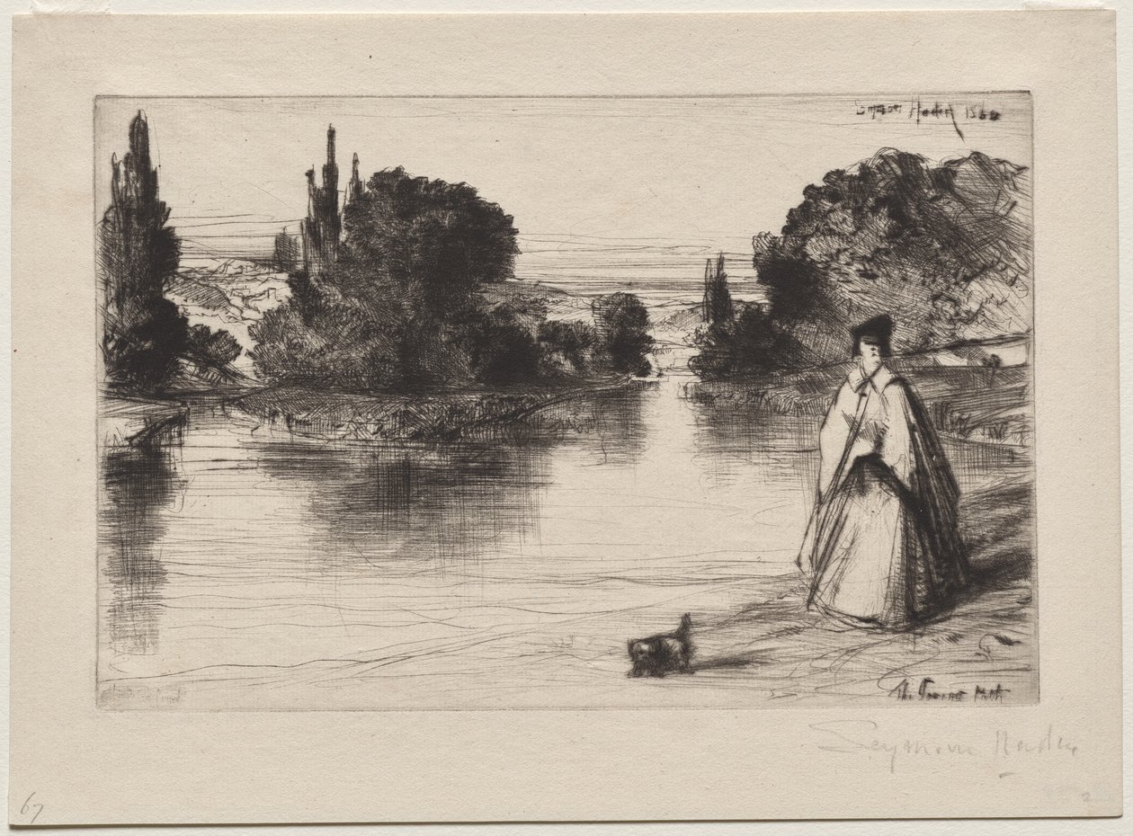 Caminho de reboque de Francis Seymour Haden