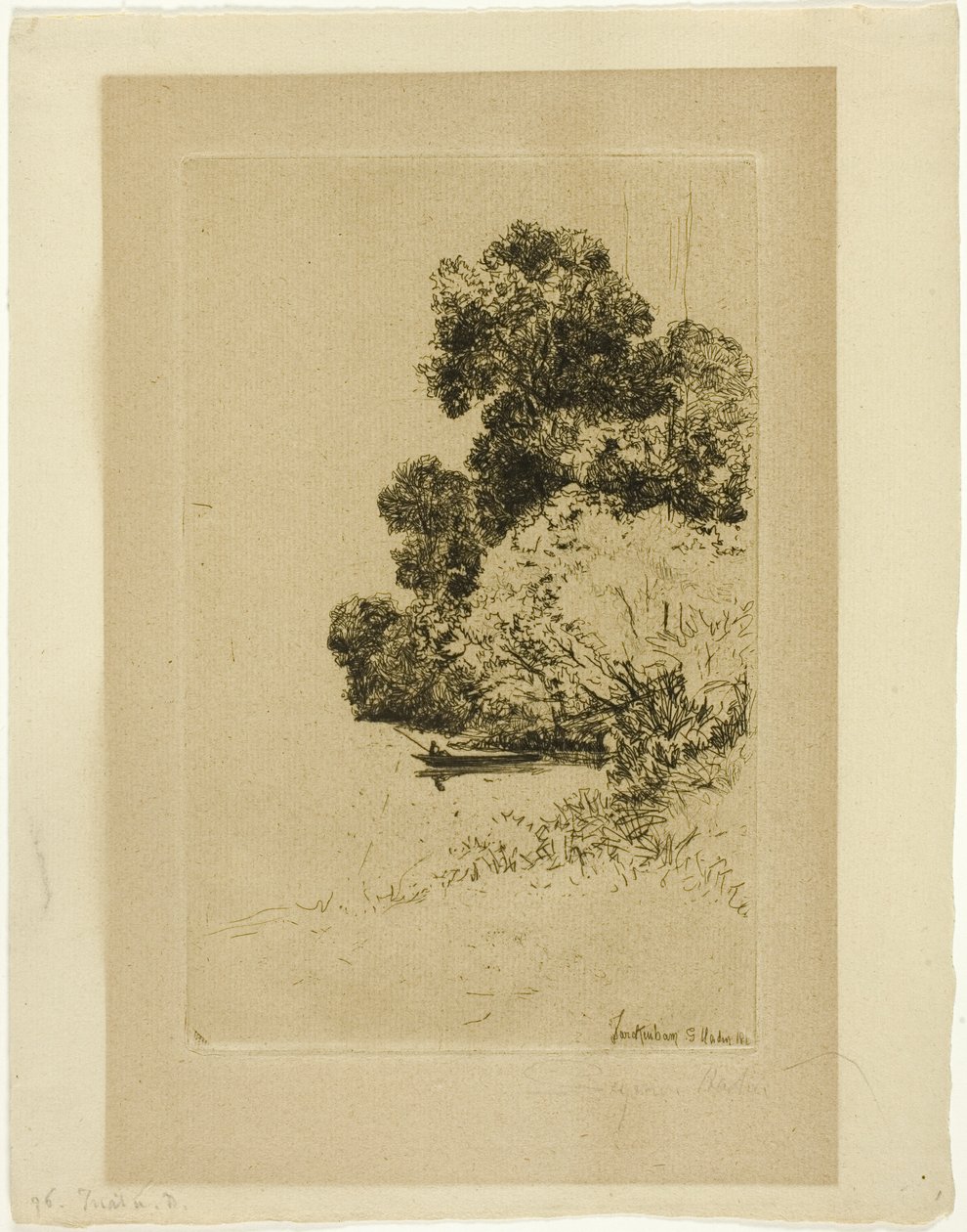 Arbustos Twickenham de Francis Seymour Haden