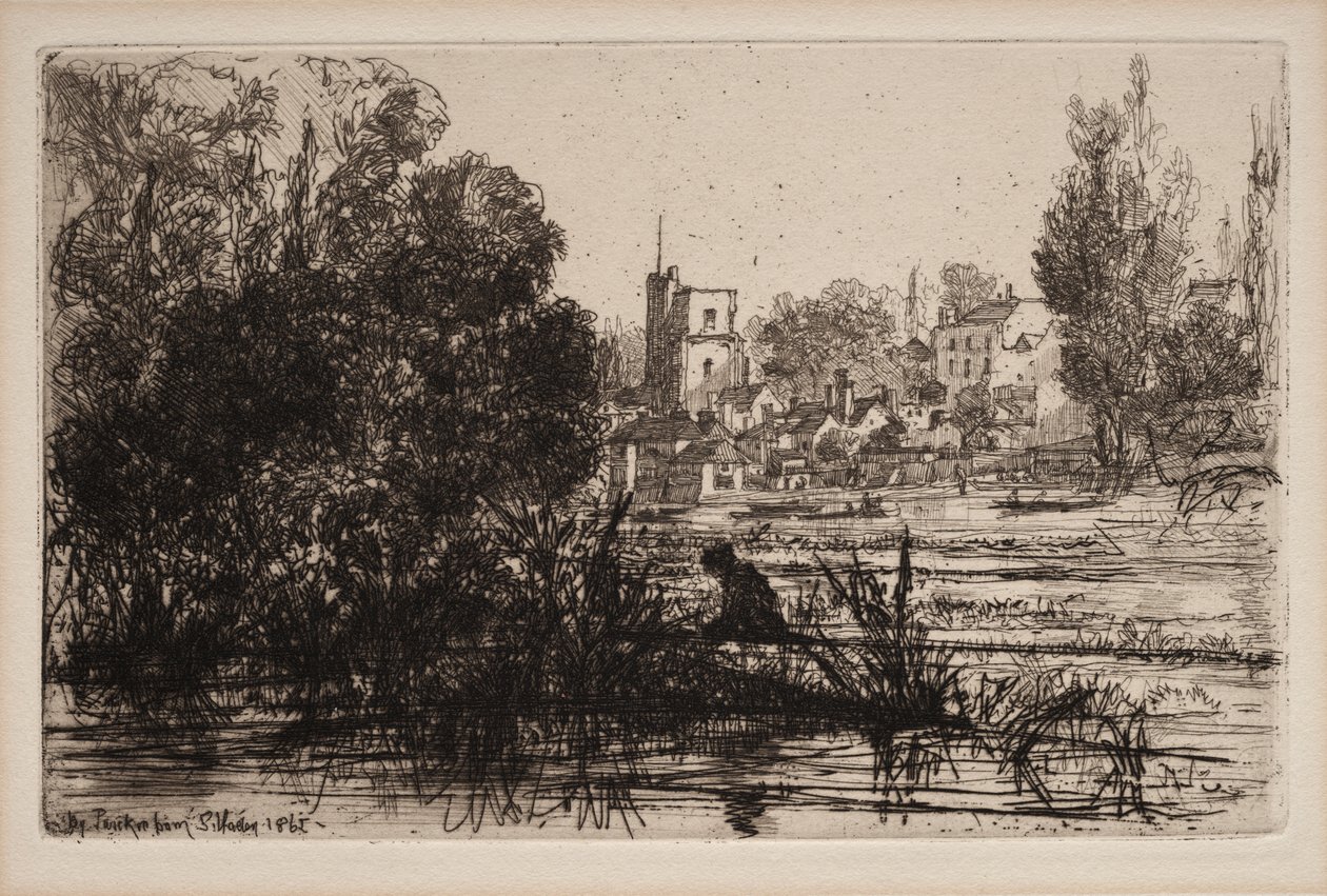Igreja de Twickenham de Francis Seymour Haden