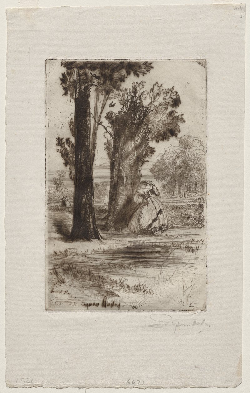 Vicariato em Sonning de Francis Seymour Haden