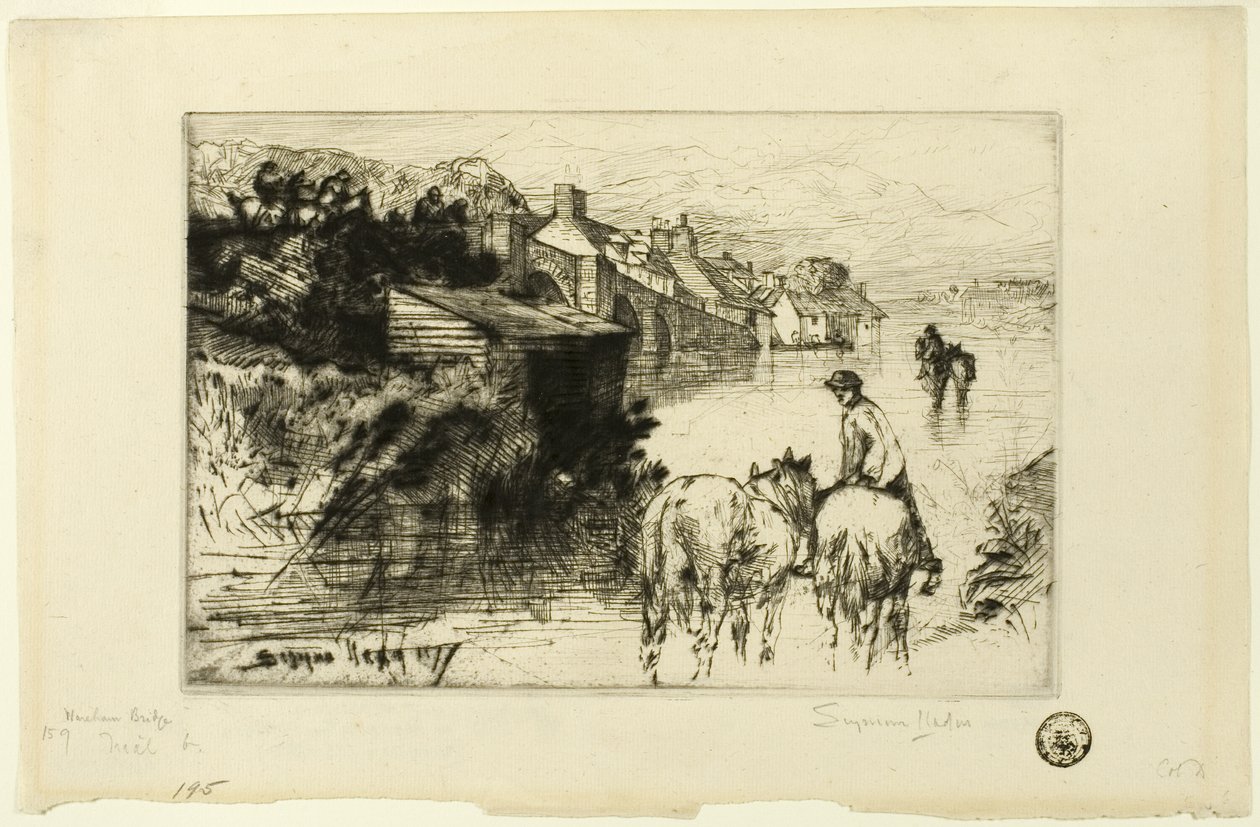 Ponte de Wareham de Francis Seymour Haden