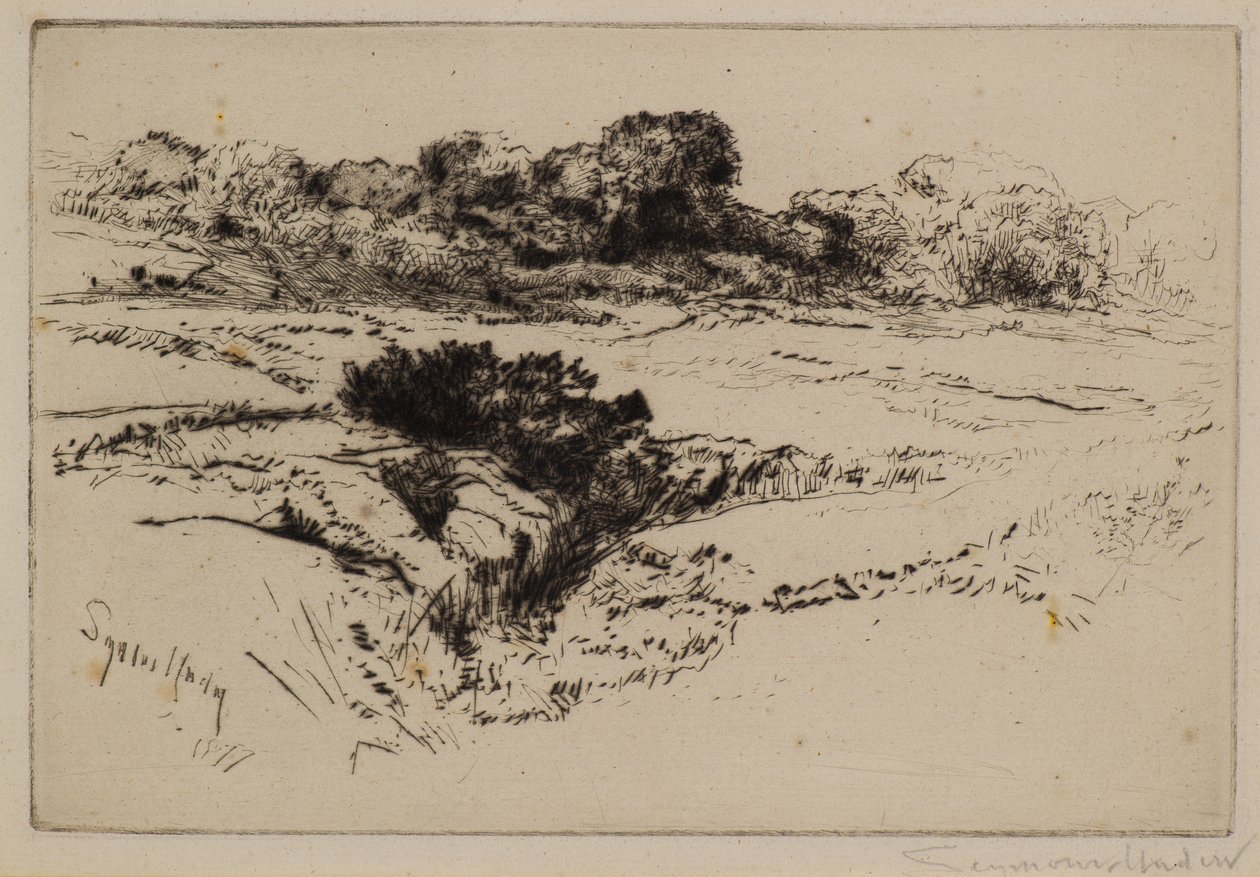 Windmill Hill No.2 de Francis Seymour Haden