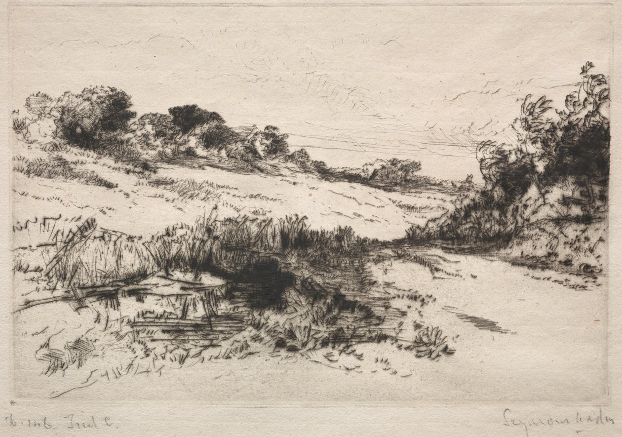 Colina do Moinho de Vento, nº 1 de Francis Seymour Haden