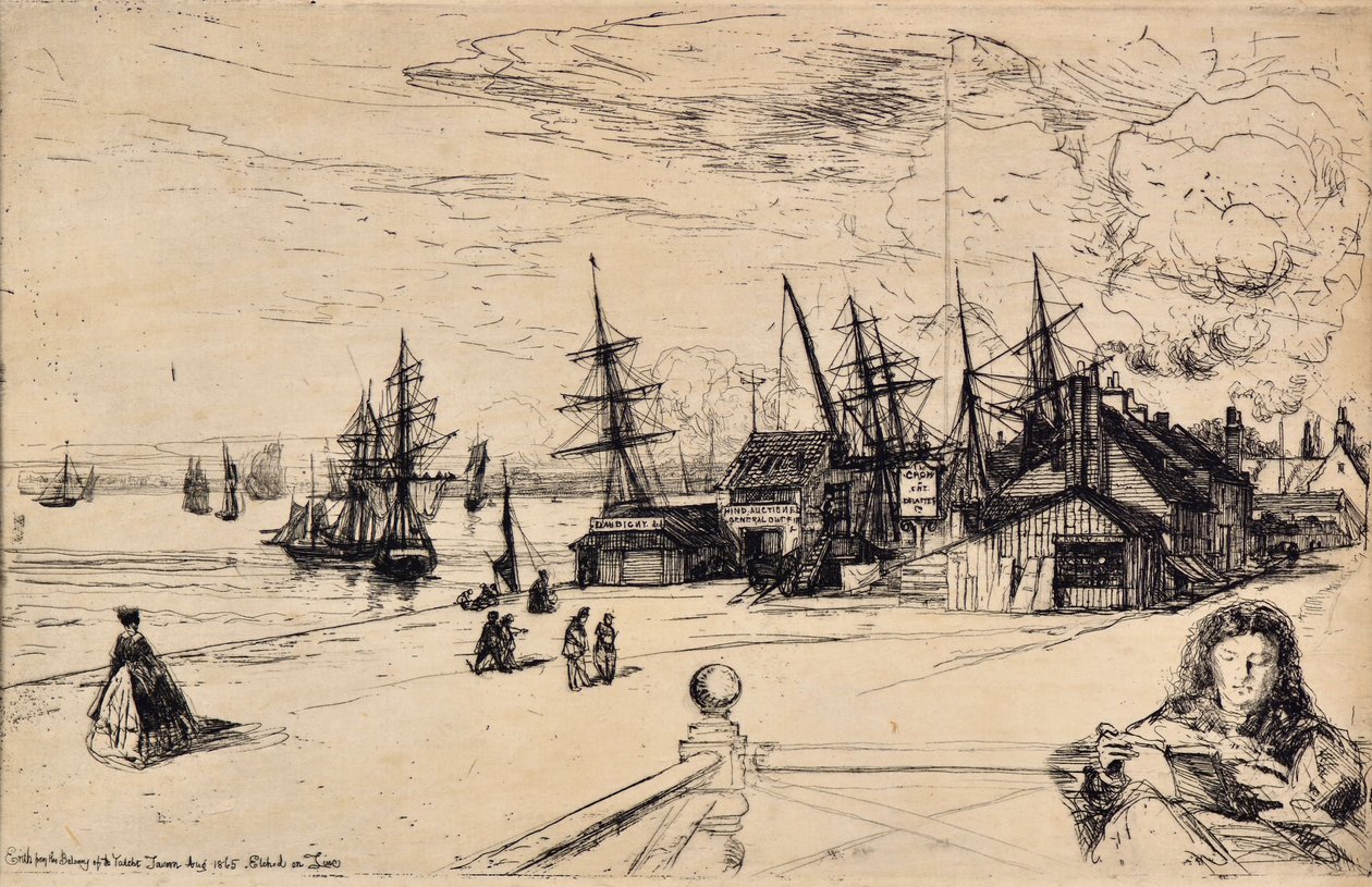 Yacht Tavern, Erith de Francis Seymour Haden