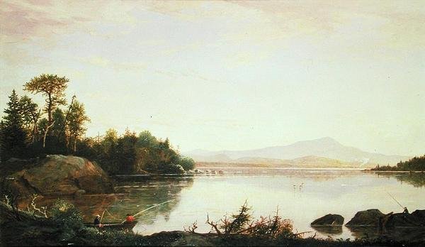 Moat Mountain, New Hampshire (óleo sobre tela) de Francis Shed Frost