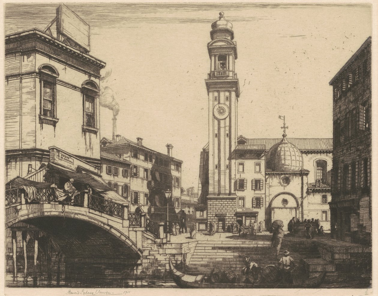 S.S. São Paulo, Veneza de Francis Sydney Unwin