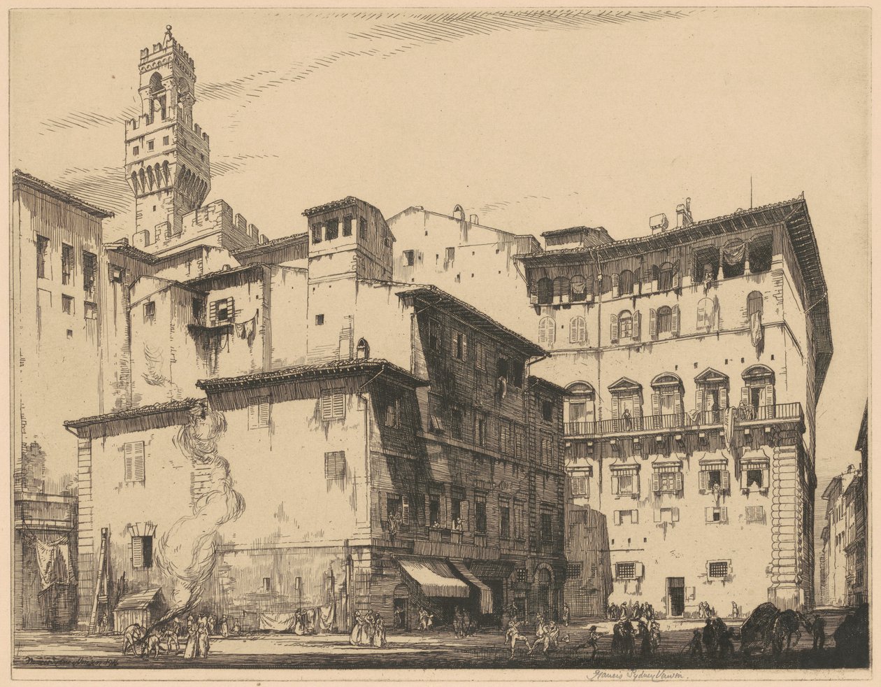 O Município, Florença de Francis Sydney Unwin
