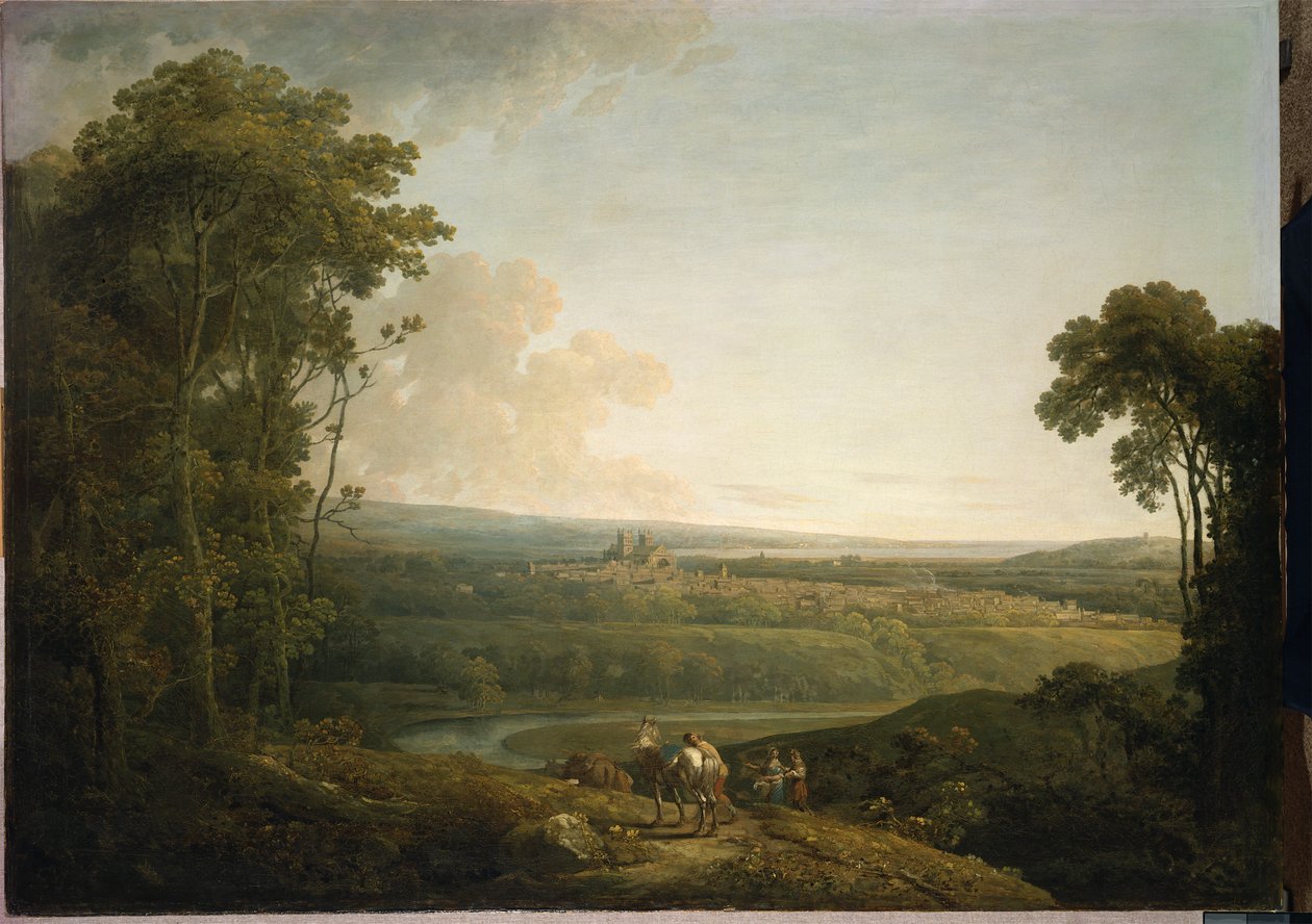 Exeter visto de Exwick de Francis Towne