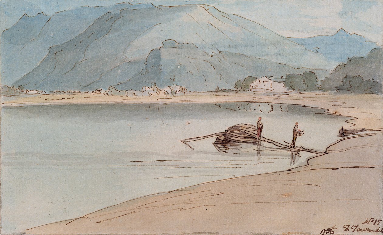 Lago Windermere de Francis Towne