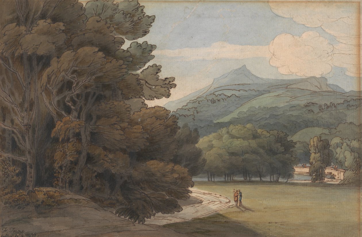 Perto de Ambleside de Francis Towne