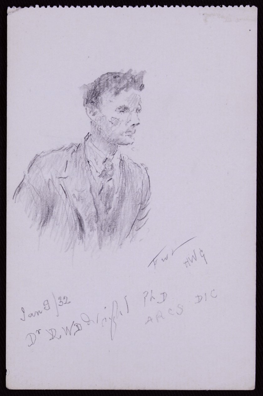Retrato do Dr.DWD Wright de Francis Wilfred Lawson