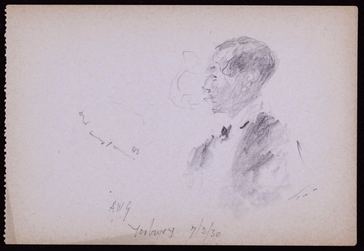 Retrato de FR Yerbury de Francis Wilfred Lawson